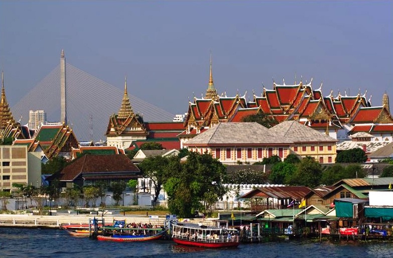 Bangkok in Thailand - Grand Palace complex