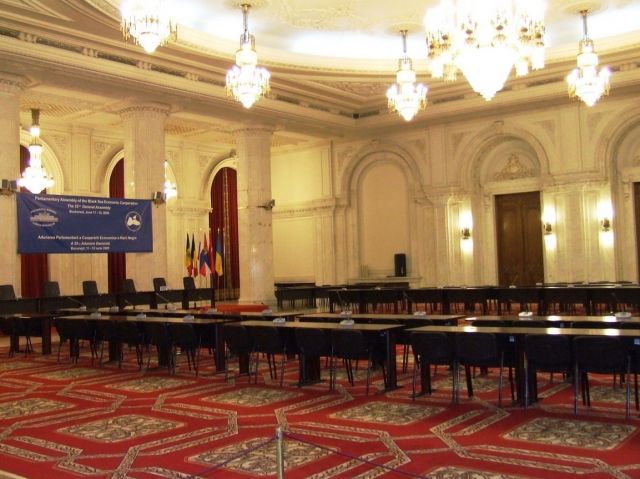 Palace of the Parliament - Meeting room