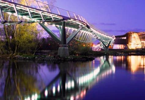 Limerick - Pleasant walk bridge