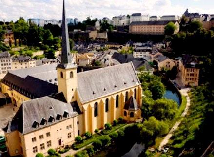 Luxembourg city - Unique architecture