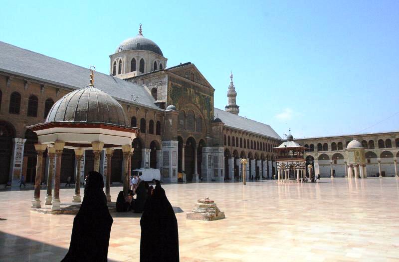 Damascus in Syria - Umayyad Mosque