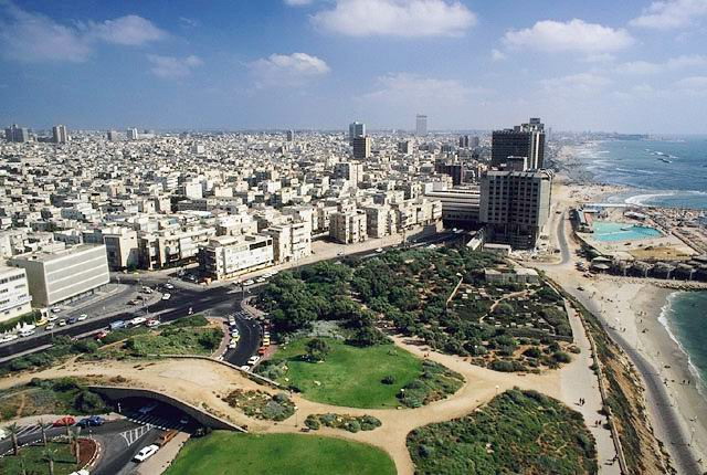 Tel Aviv in Israel - Aerial view