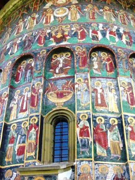 Sucevita Monastery - Interior design