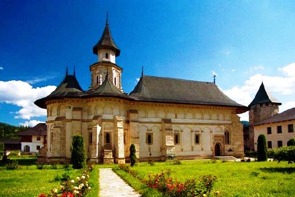 Putna Monastery - Front view