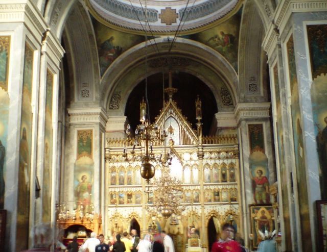 Bistrita Monastery - Interior view