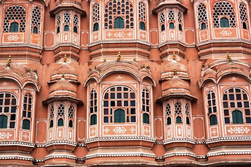 Jaipur in India - Hawa Mahal
