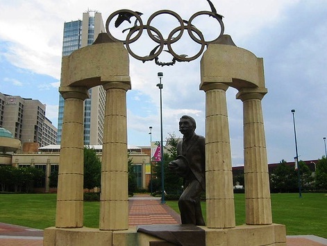 Centennial Olympic Park - Olympic memorials