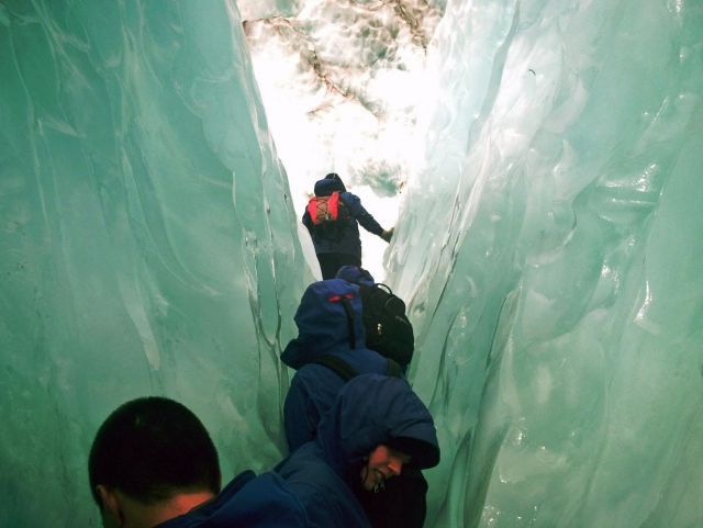 Fox and Franz Josef Glaciers  - Large ice blocks