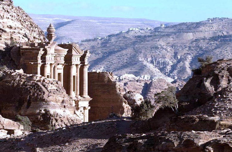 Petra in Jordan - El-Deir monastery