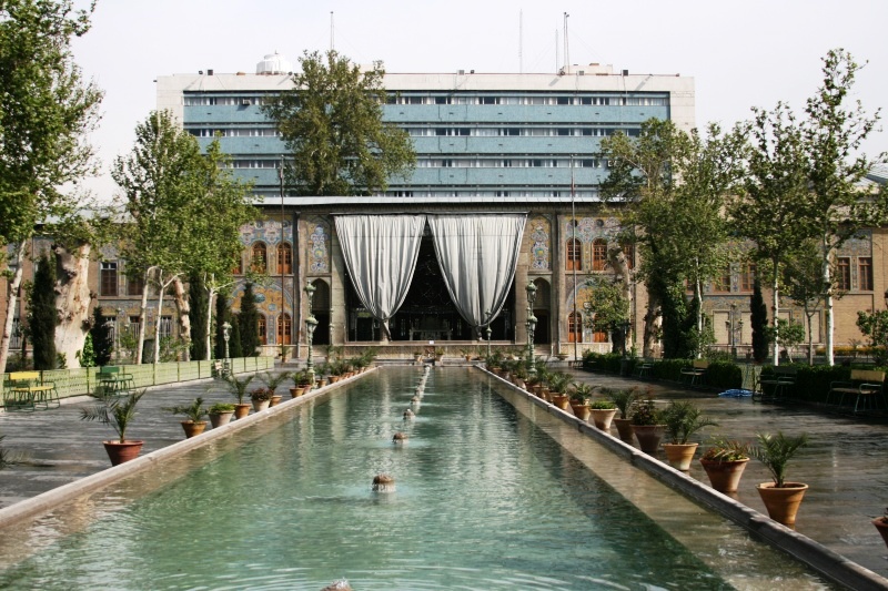 Tehran in Iran - Golestan Palace