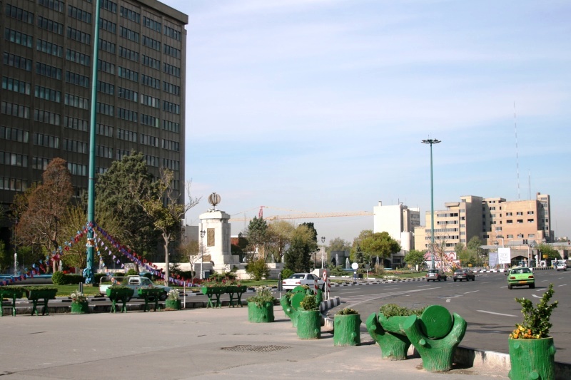 Tehran in Iran - Imam Khomeini Square