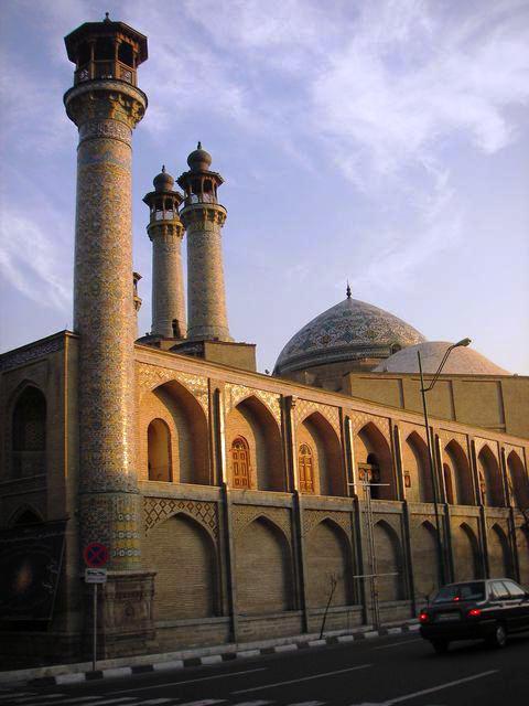 Tehran in Iran - Mosque in Tehran