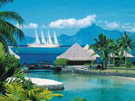 Tahiti - Panoramic landscape