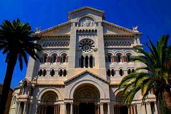 The Monaco Cathedral - Medieval architecture
