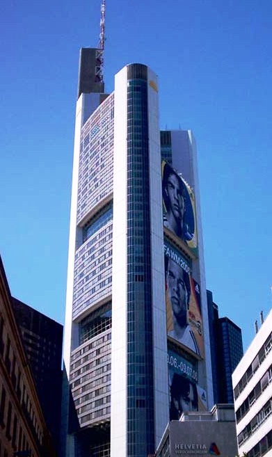 Commertzbank Tower - Side view