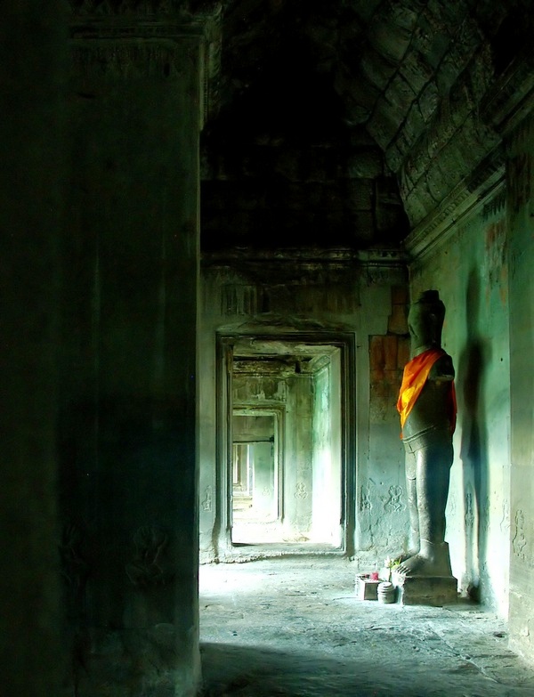 Angkor Wat in Cambodia - Interior view
