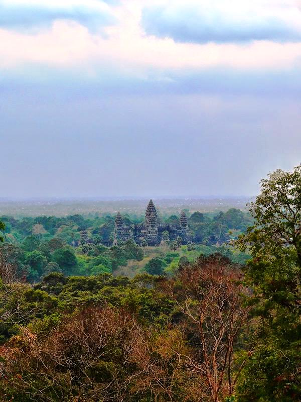 Angkor Wat in Cambodia - Lush setting