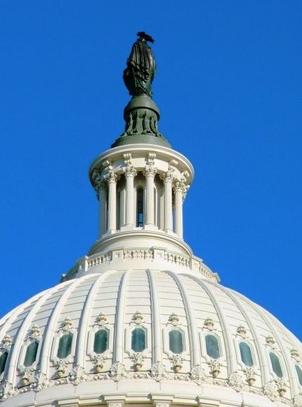 US Capitol - Top view