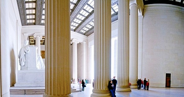 Lincoln Memorial - Interior view
