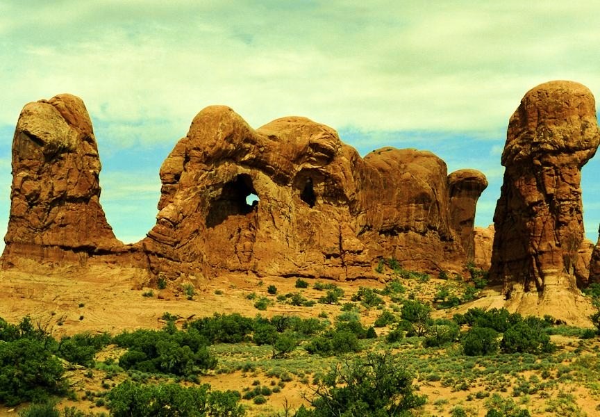 Arches National Park  - The Parade of Elephants