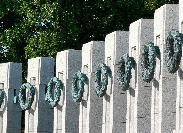 World War II Memorial - Pillar