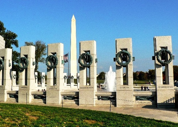 World War II Memorial - Pillar