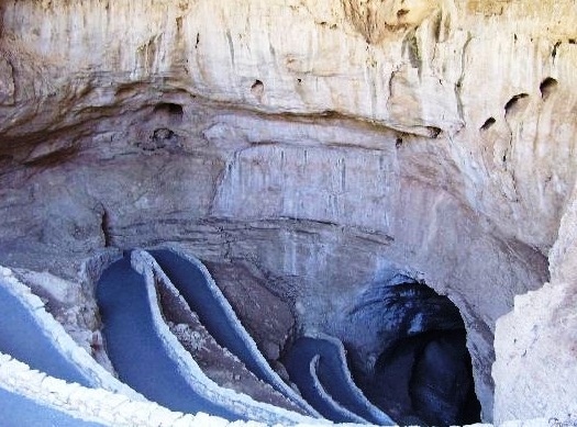 Carlsbad Caverns National Park - Entrance view