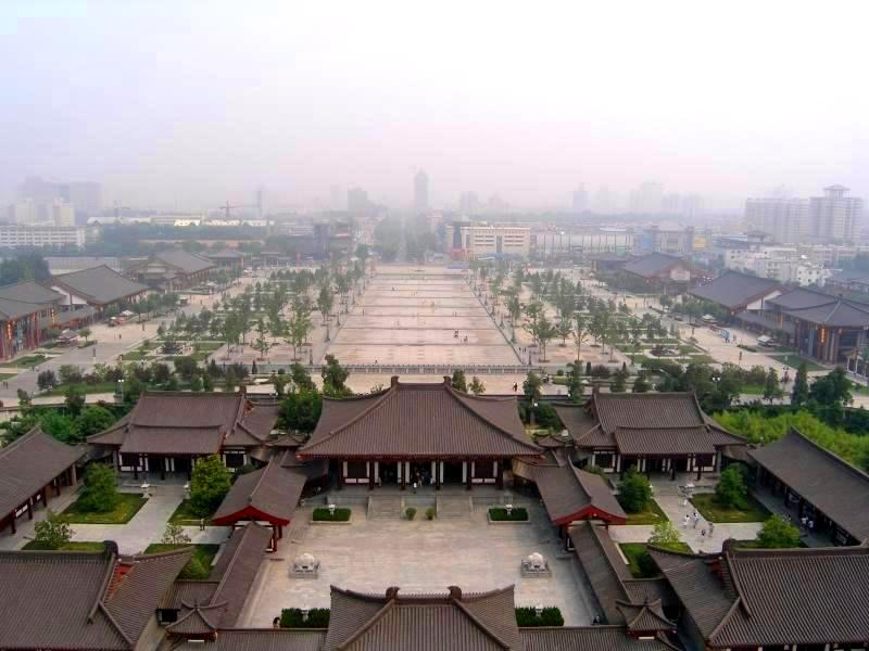 Xian in China - City view