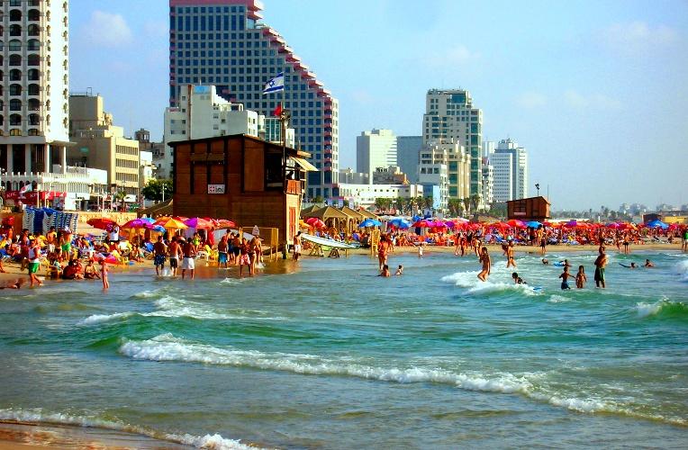 Tel Aviv, Israel - Relaxing beach spot