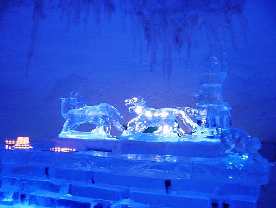 Snow Hotel - Ice Sculptures