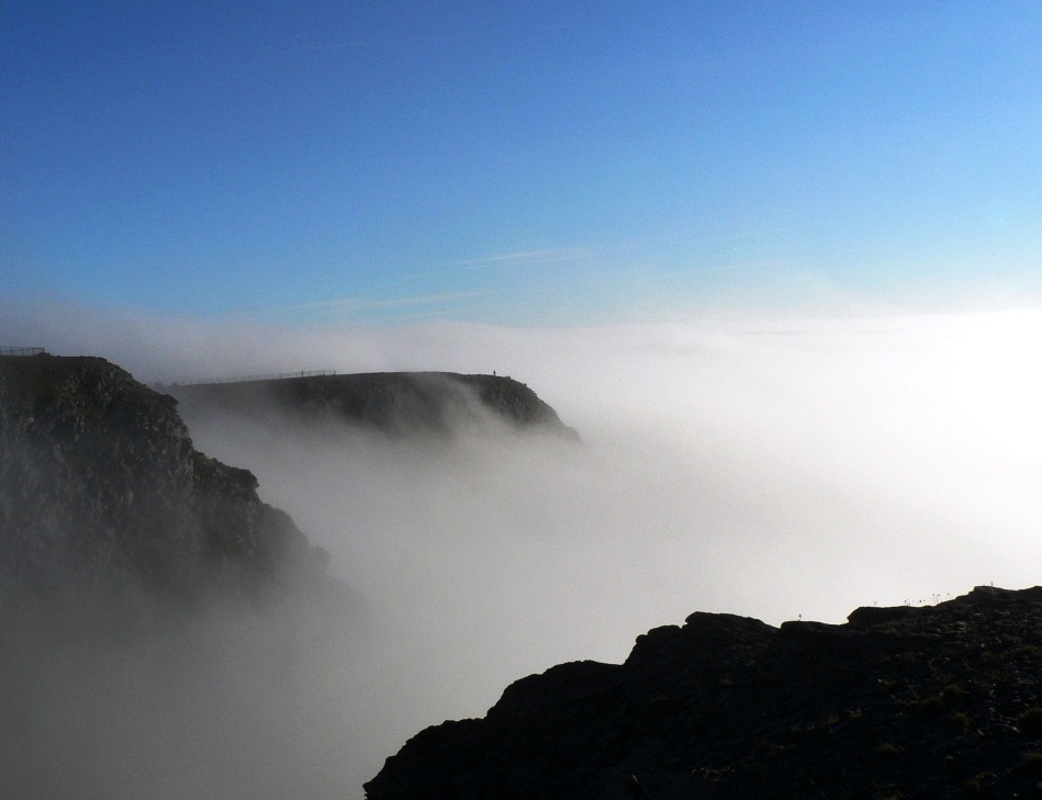 The North Cape - Foggy view