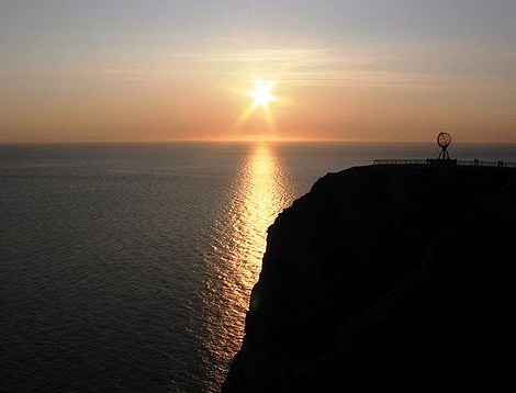 The North Cape - Midnight Sun