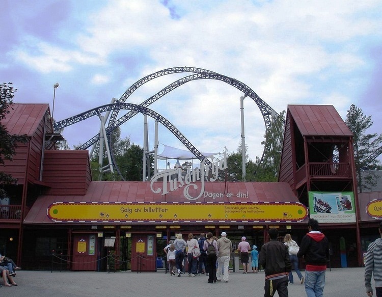 TusenFryd Amusement Park - Recreational area