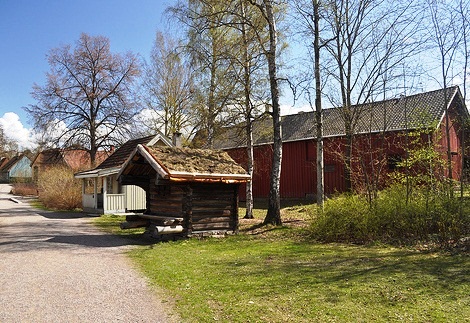 Norwegian Museum of Cultural History - Wooden houses