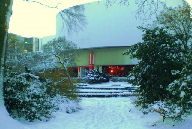 Düsseldorfer Schauspielhaus  - Winter time