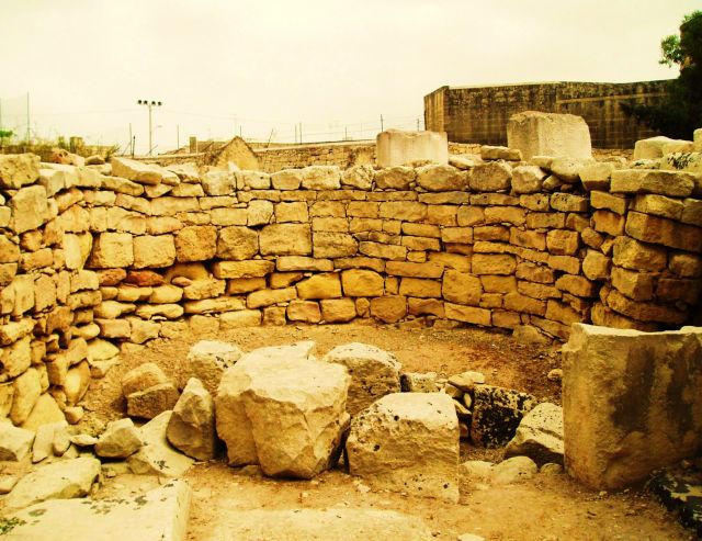 Tarxien Temples  - Interesting Wall