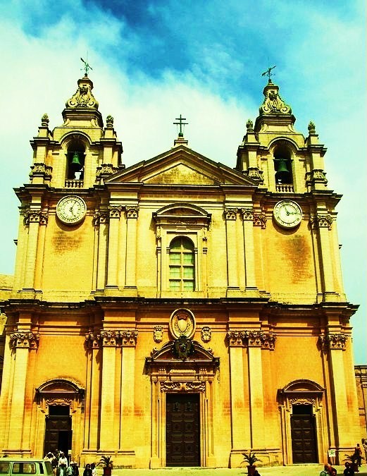 Mdina - St Paul’s Cathedral – Exterior view
