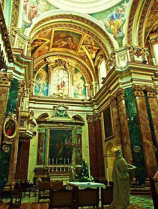 Mdina - St Paul’s Cathedral – Interior view