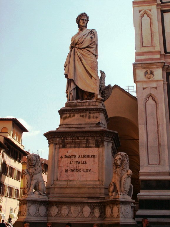 Florence - Monument of Dante Alighieri