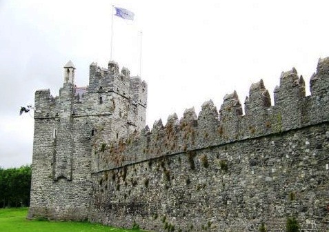 Malahide Castle - Exterior walls