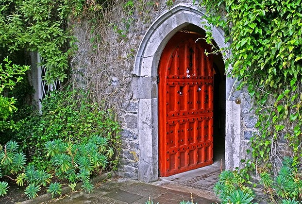Malahide Castle - Main entrance