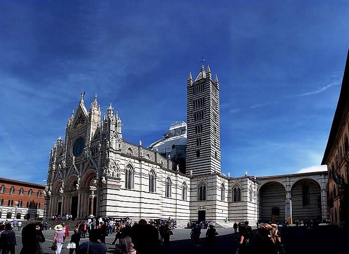 Siena - General view of Duomo di Siena