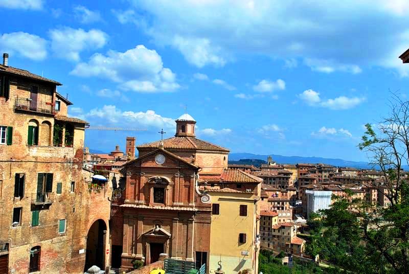 Siena - General view of Siena