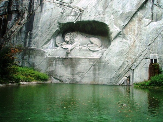 Lucerne - Lion Statue