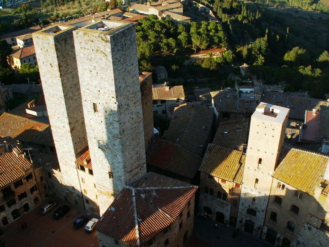 San Gimignano - San Gimignano aerial view