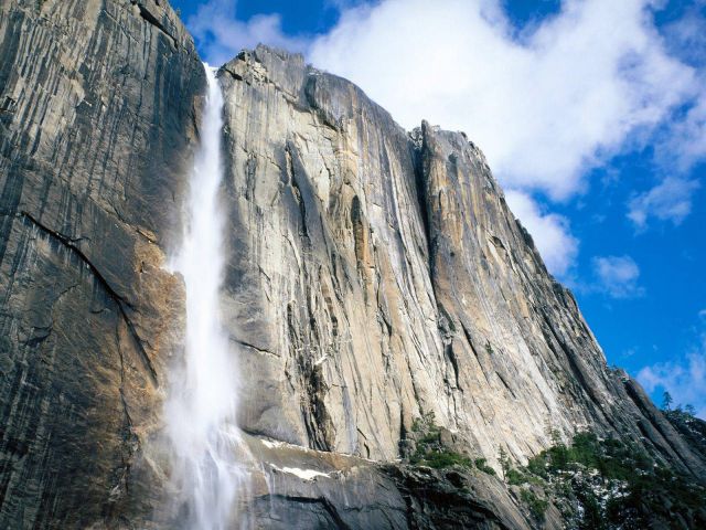 Yosemite National Park - View of Upper Yosemite Falls