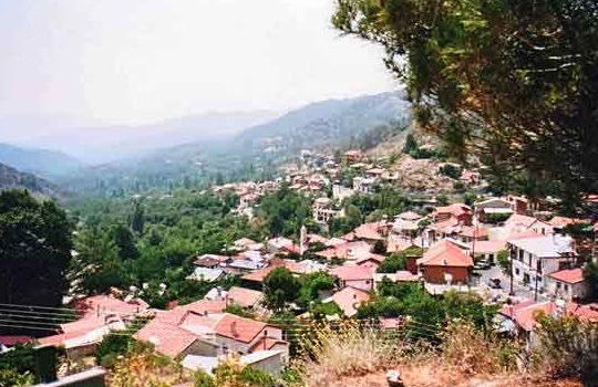 Troodos Mountains - Small village