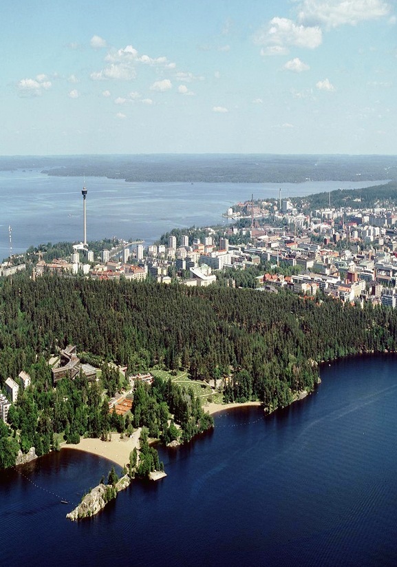 Tampere - Aerial view