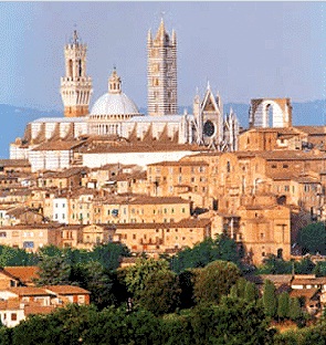 Siena - General view of the city