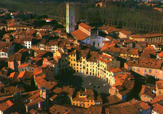 Lucca - Aerial view of Lucca